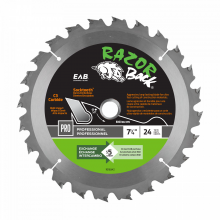 EAB 1016342 - 7 1/4" x 24 Teeth Framing Razor Back®   Professional Saw Blade