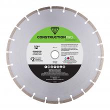 EAB 3120082 - 12" Segmented Rim Concrete Yellow Diamond Blade