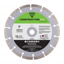 EAB 3120062 - 7" Segmented Rim Concrete Yellow Diamond Blade