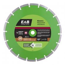 EAB 3110072 - 10" Segmented Rim Concrete Green Diamond Blade