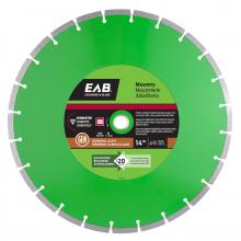 EAB 3110092 - 14" Segmented Rim Concrete Green Diamond Blade