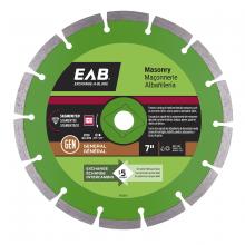 EAB 3110062 - 7" Segmented Rim Concrete Green Diamond Blade