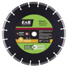 EAB 3110262 - 12" Segmented Rim Concrete Black Industrial Diamond Blade