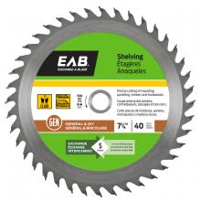 EAB 1011352 - 7 1/4" x 40 Teeth Finishing Shelving Saw Blade