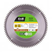 EAB 1011972 - 12" x 80 Teeth Finishing Shelving Saw Blade