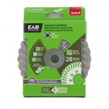 EAB 3110552 - 5" x Grit Grinding & Finishing Specialty Cup Wheel SwirlExchangeable