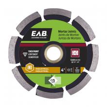 EAB 3110252 - 4" Specialty Tuck Point Mortar Joints Black Industrial Diamond Blade