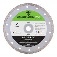 EAB 3120032 - 7" Turbo Rim Ceramic Tile Yellow Diamond Blade