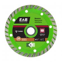 EAB 3110012 - 4 1/2" Turbo Rim Concrete Green Diamond Blade