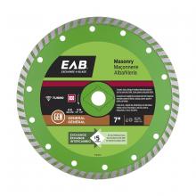 EAB 3110032 - 7" Turbo Rim Concrete Green Diamond Blade