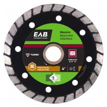 EAB 3110202 - 4" Turbo Rim Concrete Black Industrial Diamond Blade