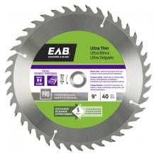 EAB 1016702 - 9" x 40 Teeth Finishing Ultra Thin Professional Saw Blade