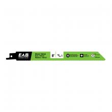 EAB 11711982 - 8" x 10/14 tpi Bimetal Industrial Reciprocating Blade