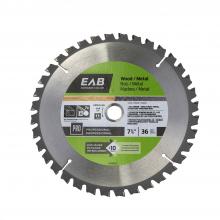 EAB 1016362 - 7 1/4" x 36 Teeth Wood & Metal Professional Saw Blade