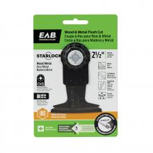 EAB 1071342 - 2 1/2" Bimetal Flush Cut (Wood & Metal) - Starlock Industrial Oscillating Accessory