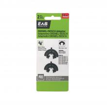 EAB 1070302 - (2 Pc Multipack) DREMEL/BOSCH Adaptor