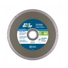 EAB 2118854 - 4 1/2" Continuous Rim Ceramic Tile Bronze Diamond Blade