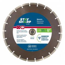 EAB 2118102 - 12" Segmented Rim Concrete Bronze Diamond Blade