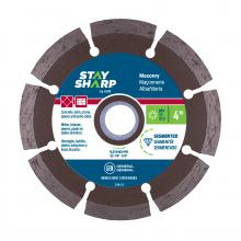 EAB 2118422 - 4" Segmented Rim Concrete Bronze Diamond Blade