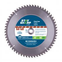 EAB 2111932 - 10" x 60 Teeth Carbide Chop Saw Blade - Recyclable