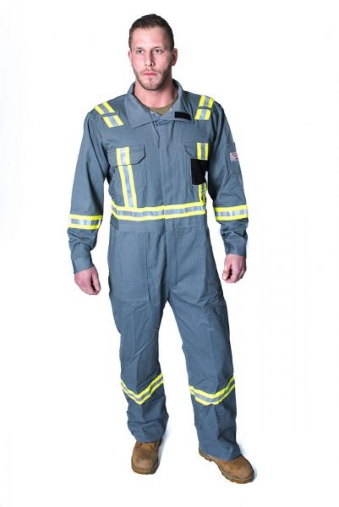 GREY COVERALLS (7 OZ INDURA ULTRASOFT) - X-LARGE<span class=' ItemWarning' style='display:block;'>Item is usually in stock, but we&#39;ll be in touch if there&#39;s a problem<br /></span>