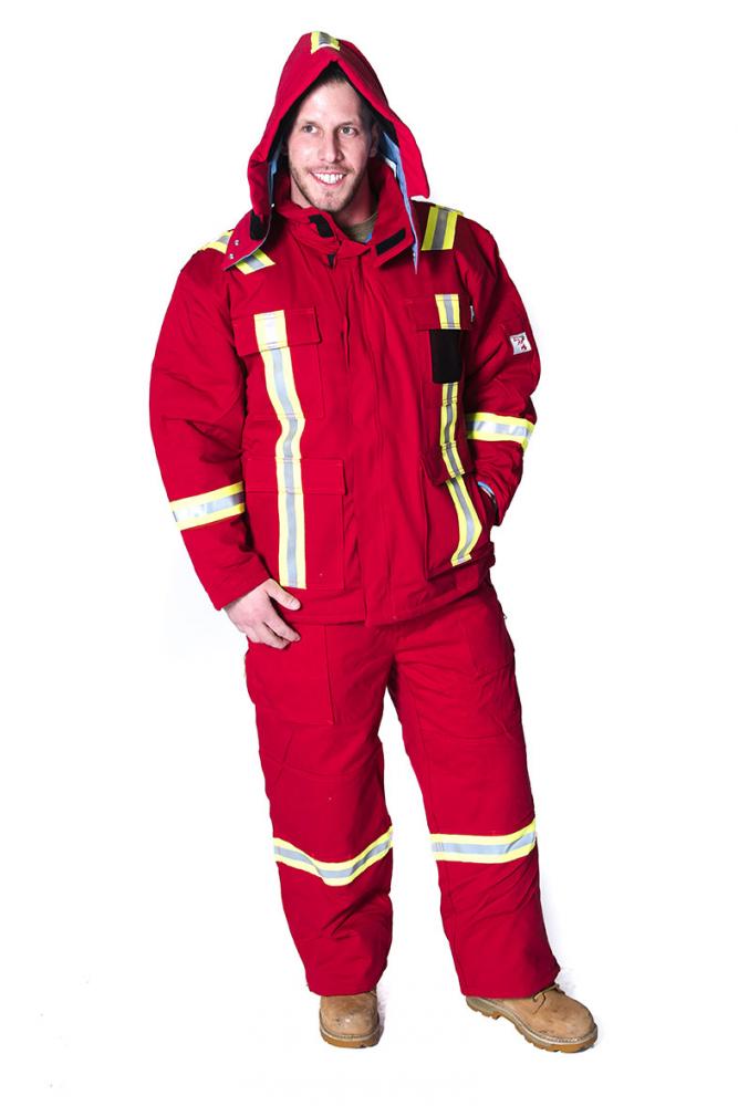 RED INSULATED PARKA - MEDIUM<span class=' ItemWarning' style='display:block;'>Item is usually in stock, but we&#39;ll be in touch if there&#39;s a problem<br /></span>