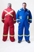 White Bear WCIUSRED-SM - RED WINTER COVERALLS - SMALL