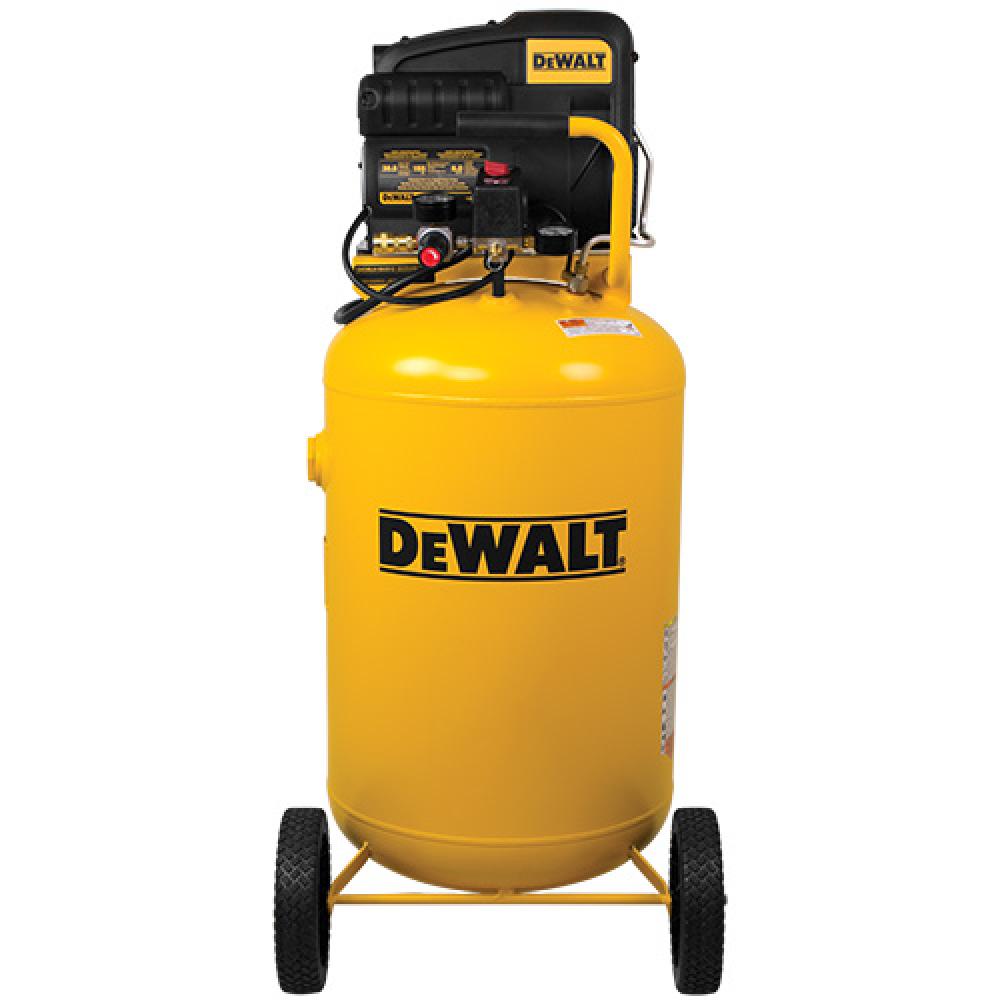 DEWALT 30 Gallon Oil Free Vertical Air Compressor<span class=' ItemWarning' style='display:block;'>Item is usually in stock, but we&#39;ll be in touch if there&#39;s a problem<br /></span>