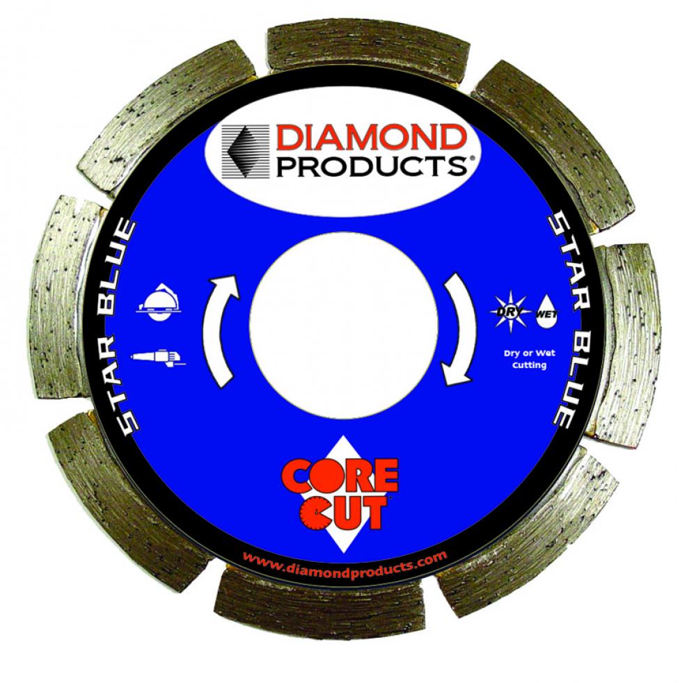 Star Blue Tuck Point Diamond Blade<span class=' ItemWarning' style='display:block;'>Item is usually in stock, but we&#39;ll be in touch if there&#39;s a problem<br /></span>